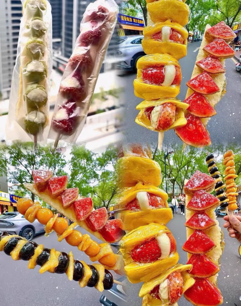 奶皮子糖葫芦制作配方视频教程