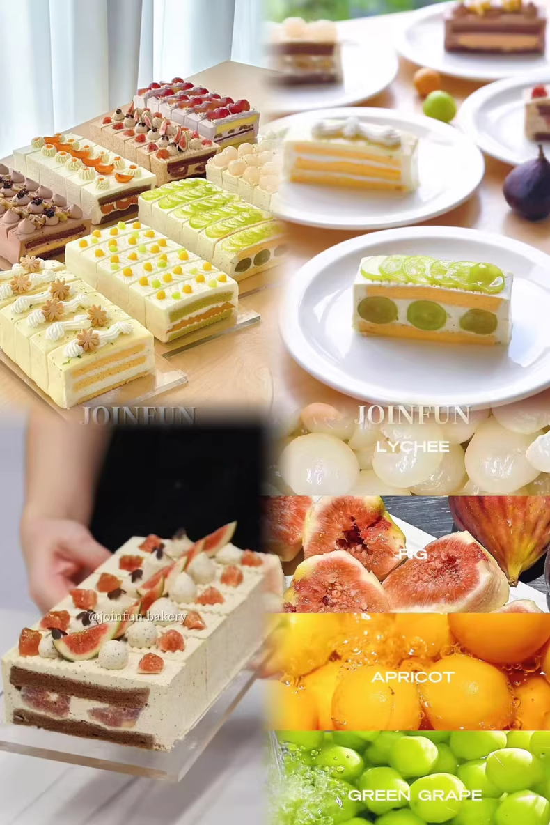 OINFUN 无需抹面9款风味奶油长条蛋糕配方课程