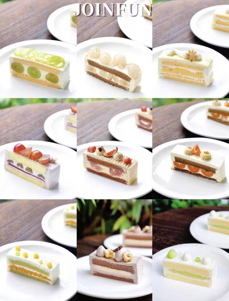OINFUN 无需抹面9款风味奶油长条蛋糕配方课程