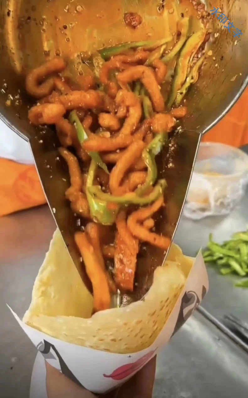 闫妈街边小吃爆款香酥鸡柳饼技术教程