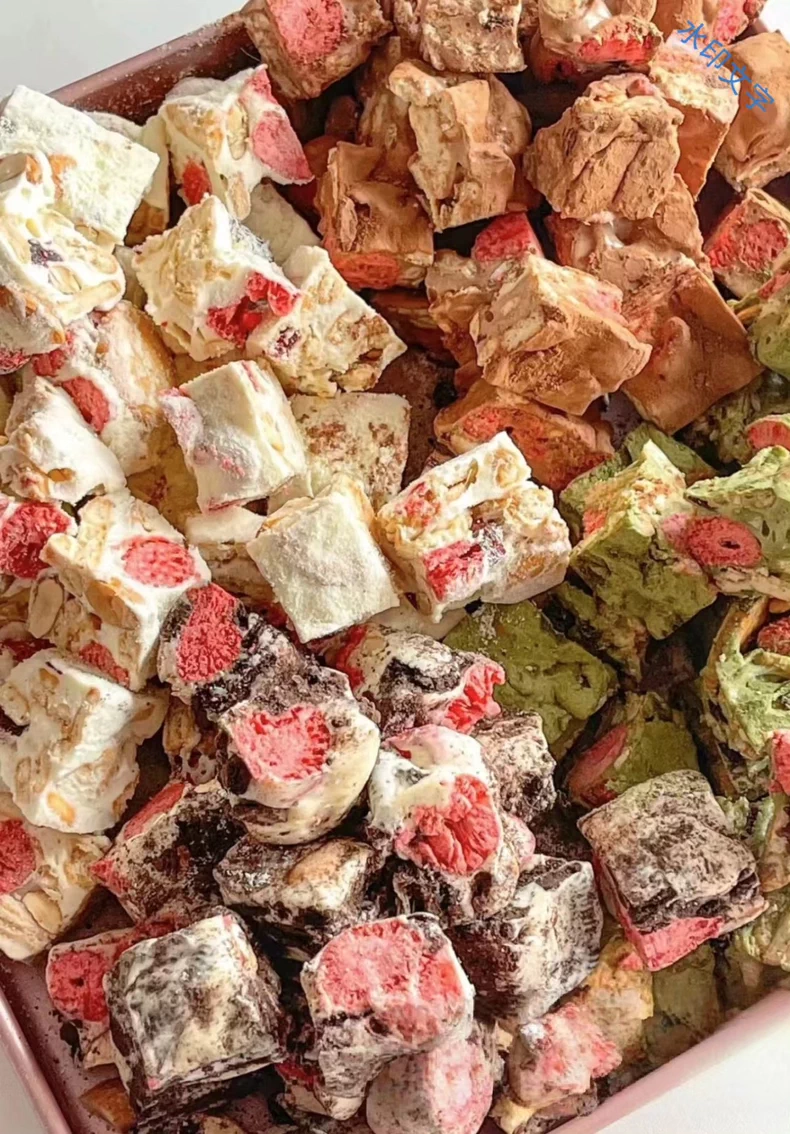 大光老师14款口味雪花酥制作教学视频课程技术配方