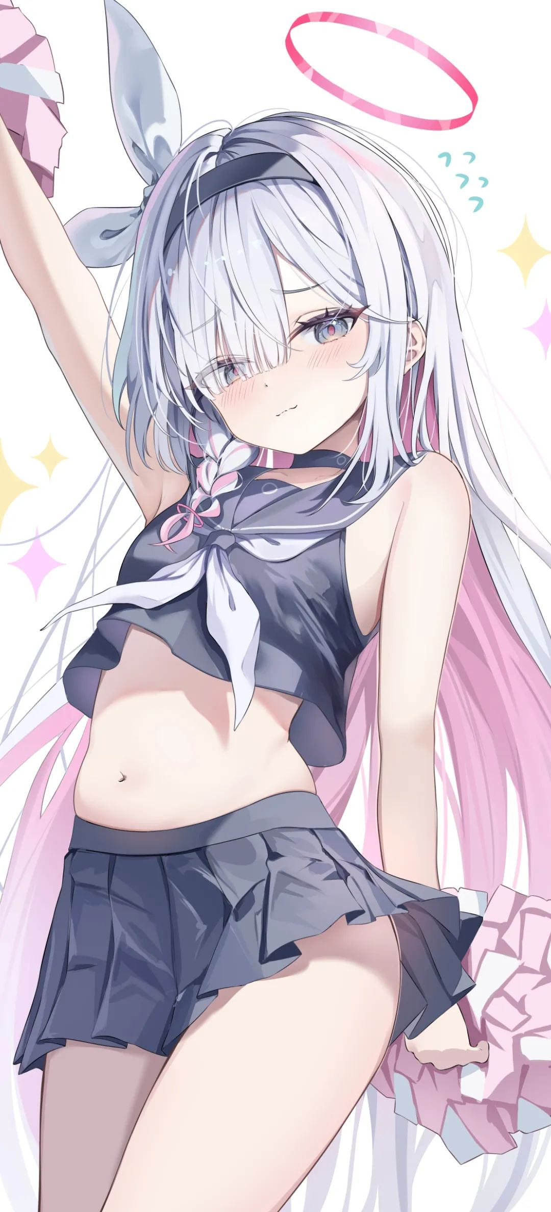 动漫壁纸 | 坐在廊下听雨，时间慢得如同凝固