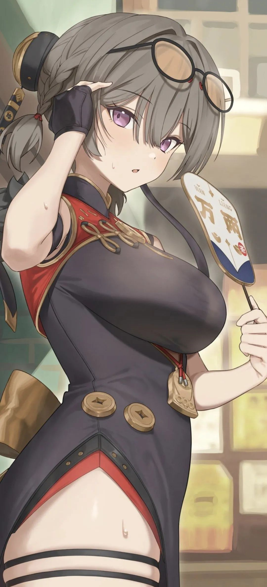 动漫壁纸 | 铅笔划在纸上，意外勾出了一朵正在绽放的小野花