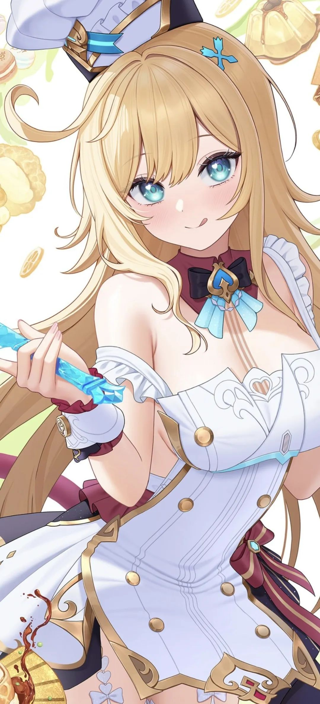 动漫壁纸 | 铅笔划在纸上，意外勾出了一朵正在绽放的小野花