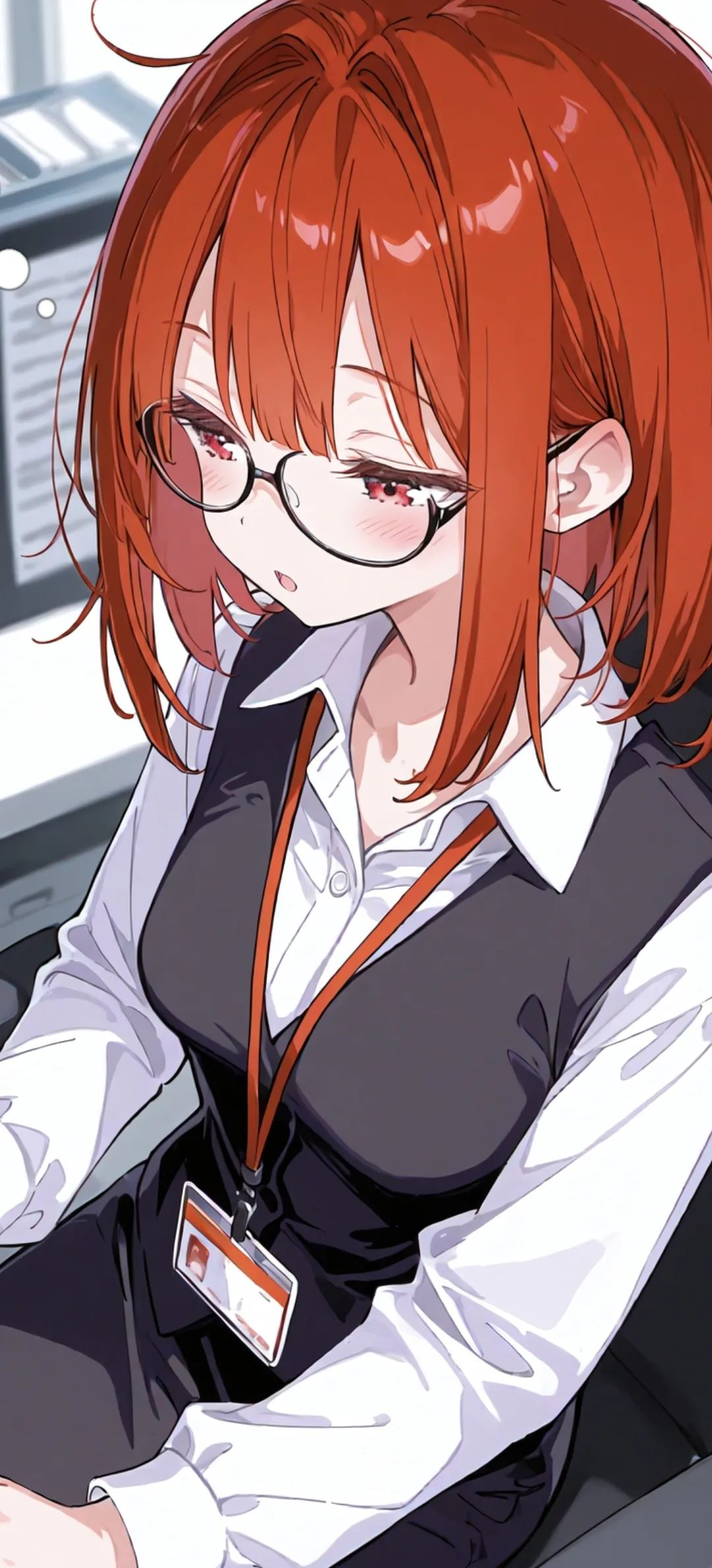 动漫壁纸 | 乌云被风揉碎，散成天边淡紫色的絮