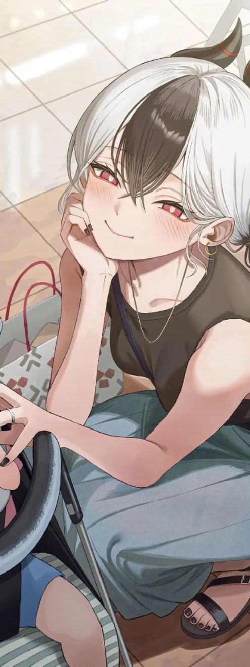 动漫壁纸 | 时光在脸上留下的河流，每条都通往记忆的深海