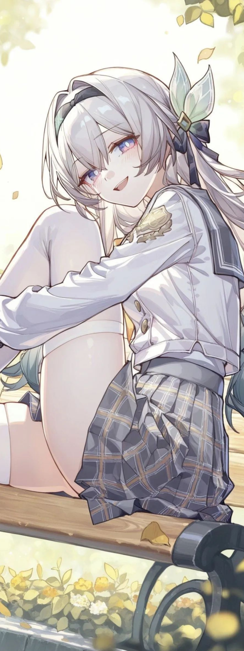 动漫壁纸 | 松烟墨染尽山河，独留白处是你眉眼轮廓