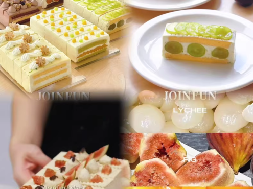 OINFUN 无需抹面9款风味奶油长条蛋糕配方课程