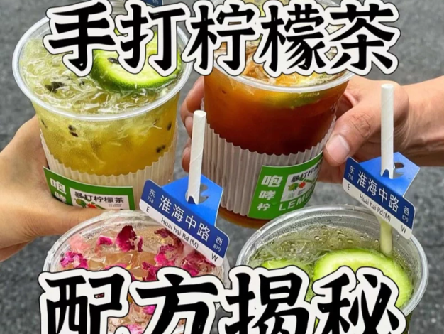 10款清凉手打爆款柠檬茶配方教学技术教程