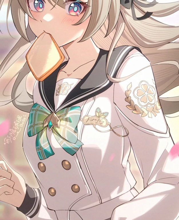 动漫壁纸 | 夏日的烟火，短暂却绚烂，提醒着珍惜当下